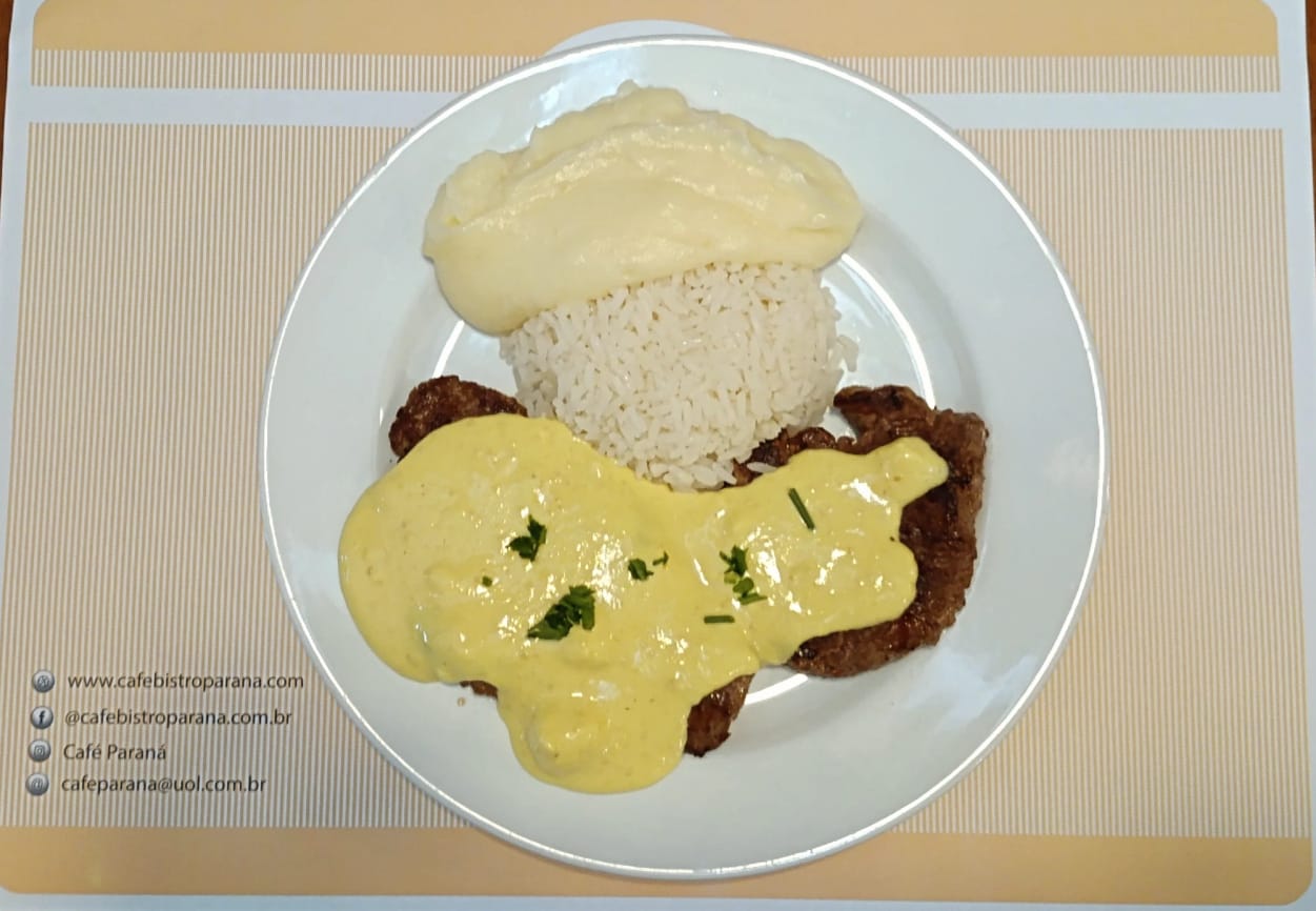 MIGNON AO MOLHO MOSTARDA